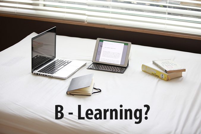 All you need to know about b-learning. Definition and examples.