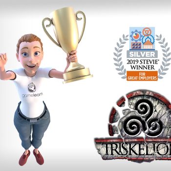 Gamelearn honored as silver Stevie® Award winner in 2019 Stevie Awards for Great Employers