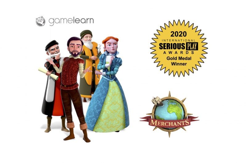 Le serious game Merchants remporte la médaille d’or aux International Serious Play Awards 2020