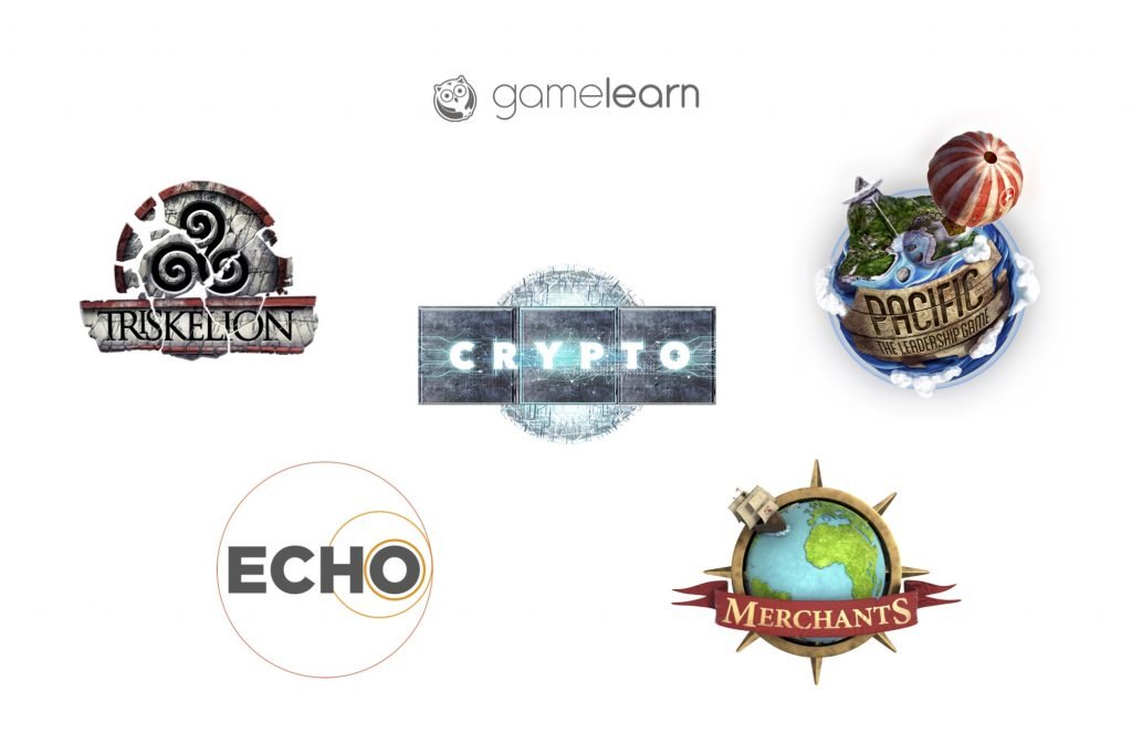 Serious games Triskelion, Merchants, Pacific, Echo, Crypto